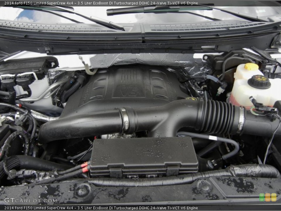 3.5 Liter EcoBoost DI Turbocharged DOHC 24-Valve Ti-VCT V6 Engine for the 2014 Ford F150 #95457965