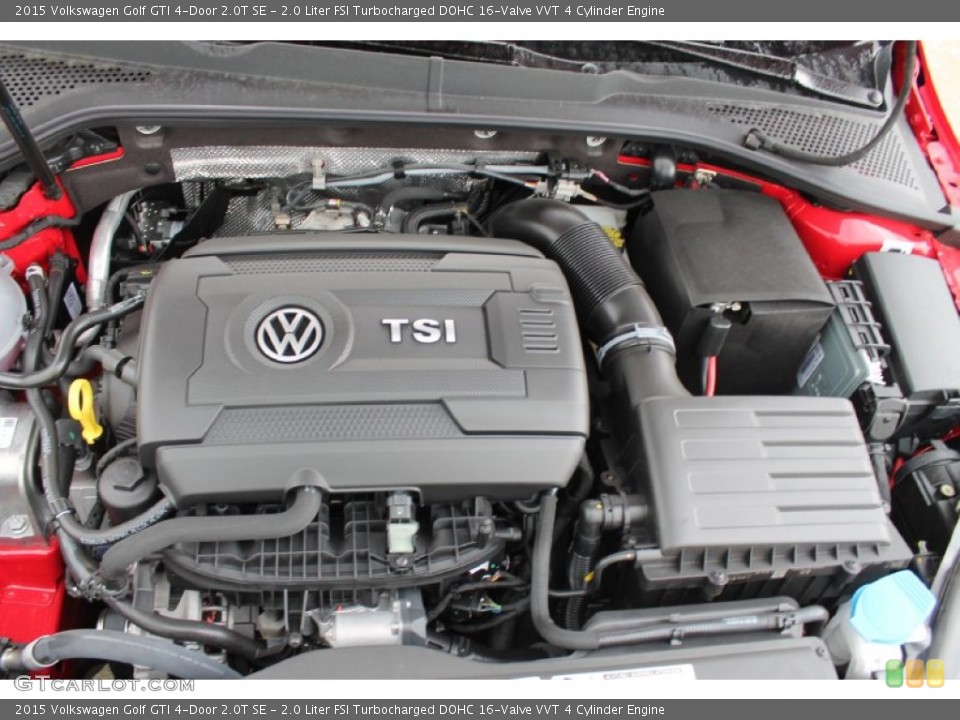 2.0 Liter FSI Turbocharged DOHC 16-Valve VVT 4 Cylinder Engine for the 2015 Volkswagen Golf GTI #95462330