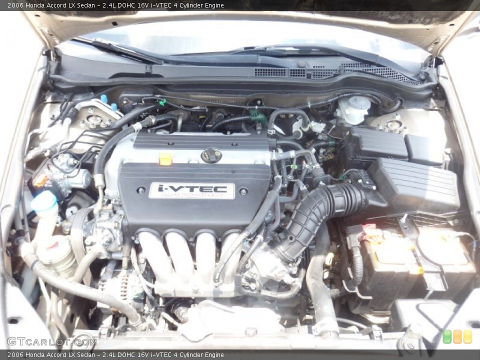 2.4L DOHC 16V i-VTEC 4 Cylinder Engine for the 2006 Honda Accord #95463179