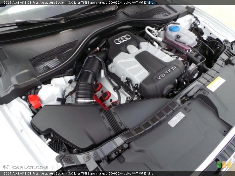 3.0 Liter TFSI Supercharged DOHC 24-Valve VVT V6 Engine for the 2015 Audi A6 #95465250