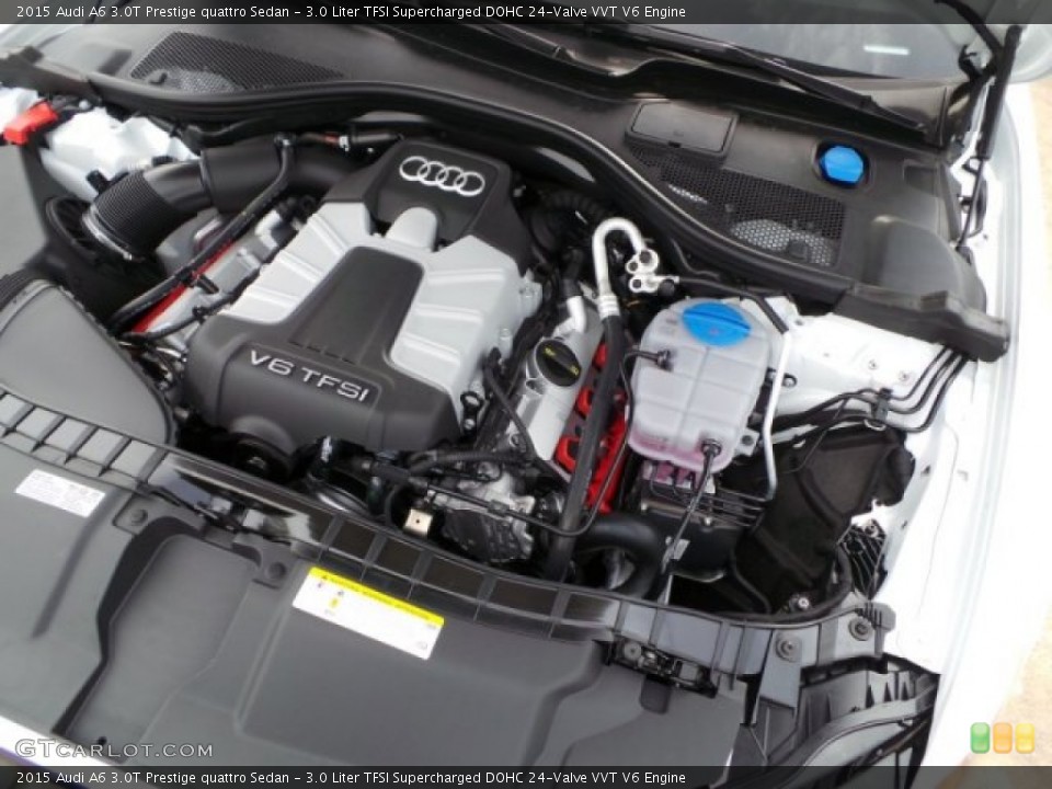 3.0 Liter TFSI Supercharged DOHC 24-Valve VVT V6 Engine for the 2015 Audi A6 #95465259
