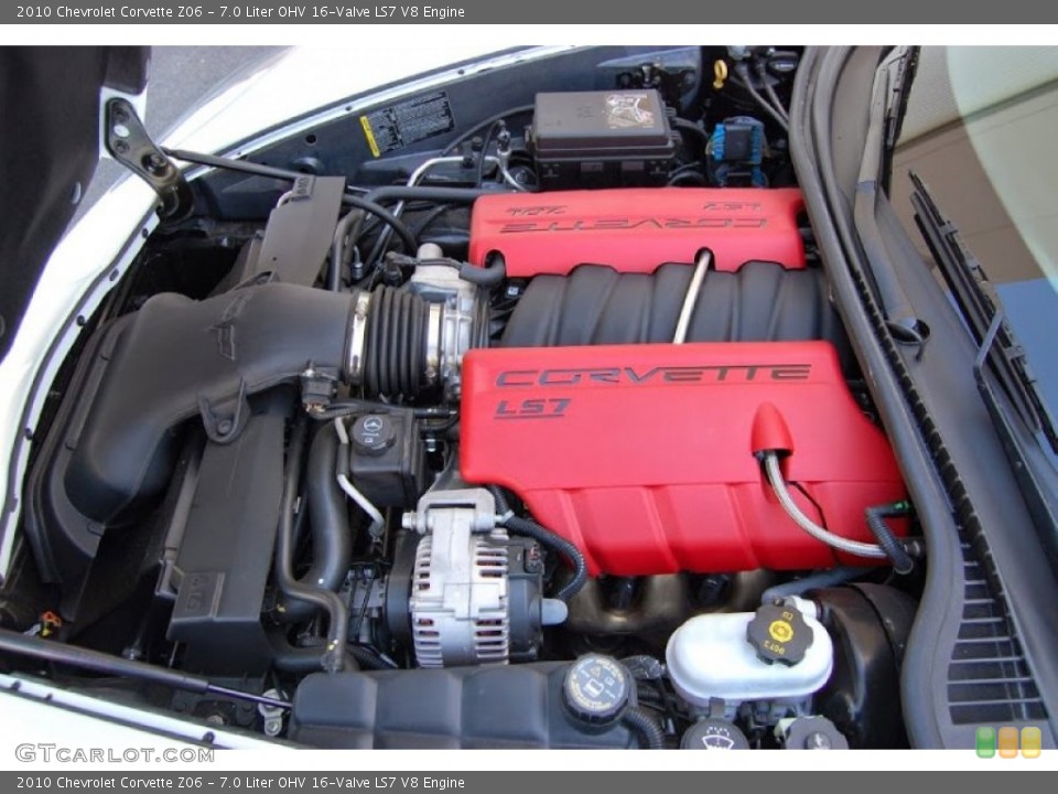 7.0 Liter OHV 16-Valve LS7 V8 2010 Chevrolet Corvette Engine