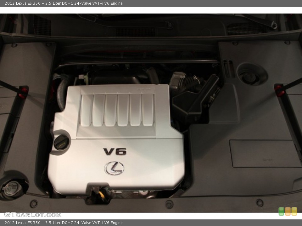 3.5 Liter DOHC 24-Valve VVT-i V6 2012 Lexus ES Engine