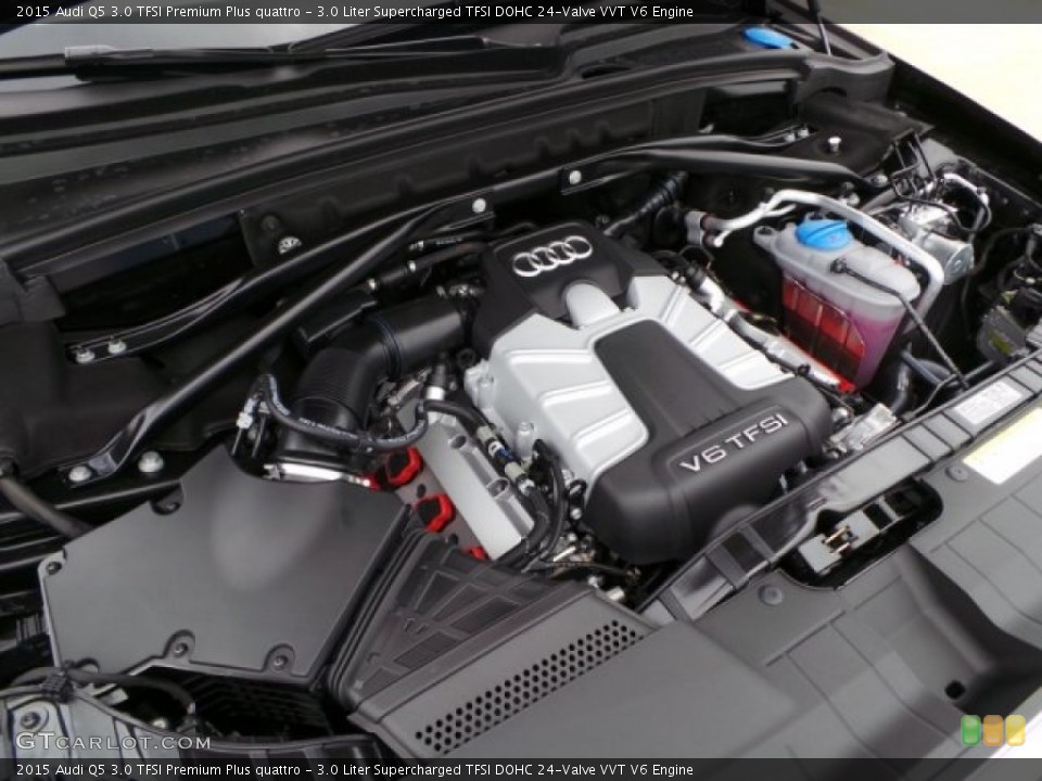 3.0 Liter Supercharged TFSI DOHC 24-Valve VVT V6 Engine for the 2015 Audi Q5 #95501033