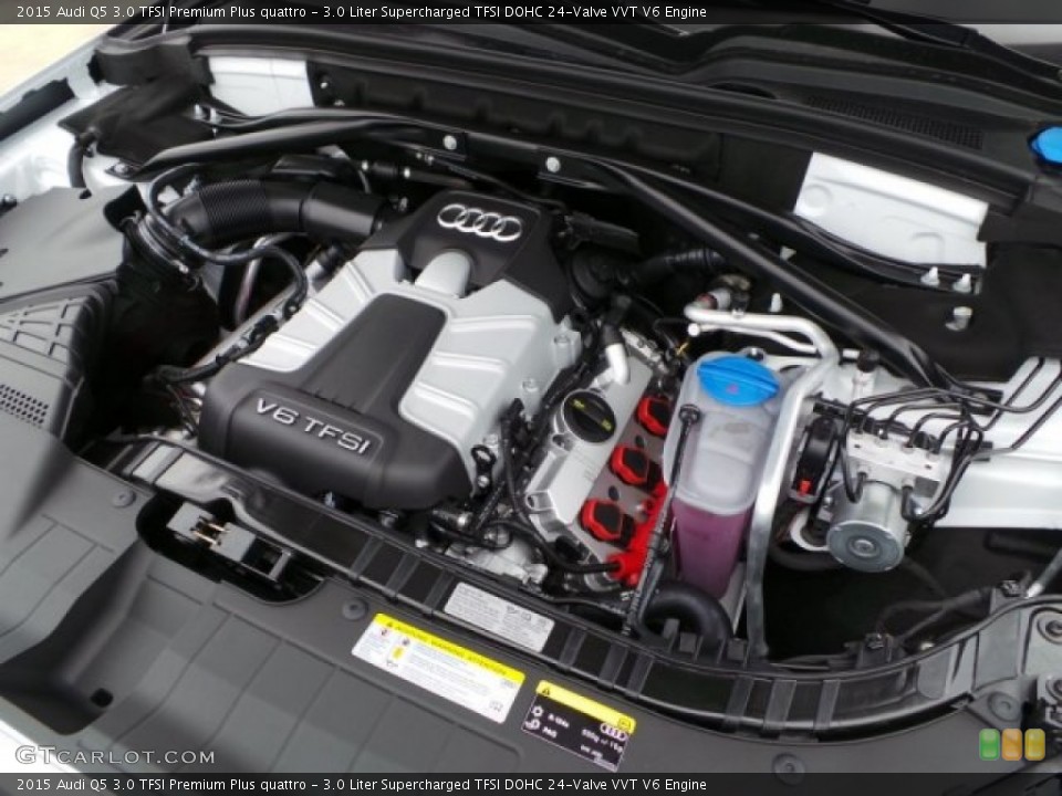 3.0 Liter Supercharged TFSI DOHC 24-Valve VVT V6 Engine for the 2015 Audi Q5 #95501846