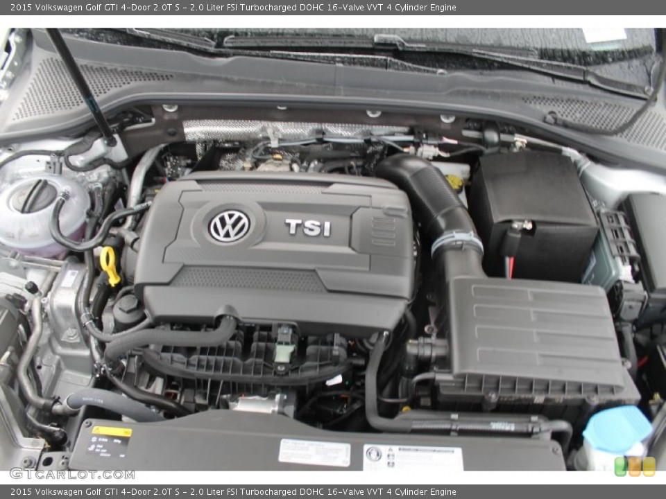 2.0 Liter FSI Turbocharged DOHC 16-Valve VVT 4 Cylinder Engine for the 2015 Volkswagen Golf GTI #95553741