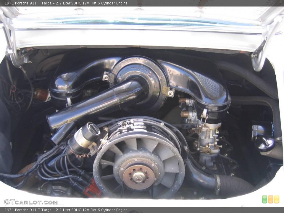 2.2 Liter SOHC 12V Flat 6 Cylinder Engine for the 1971 Porsche 911 #955587