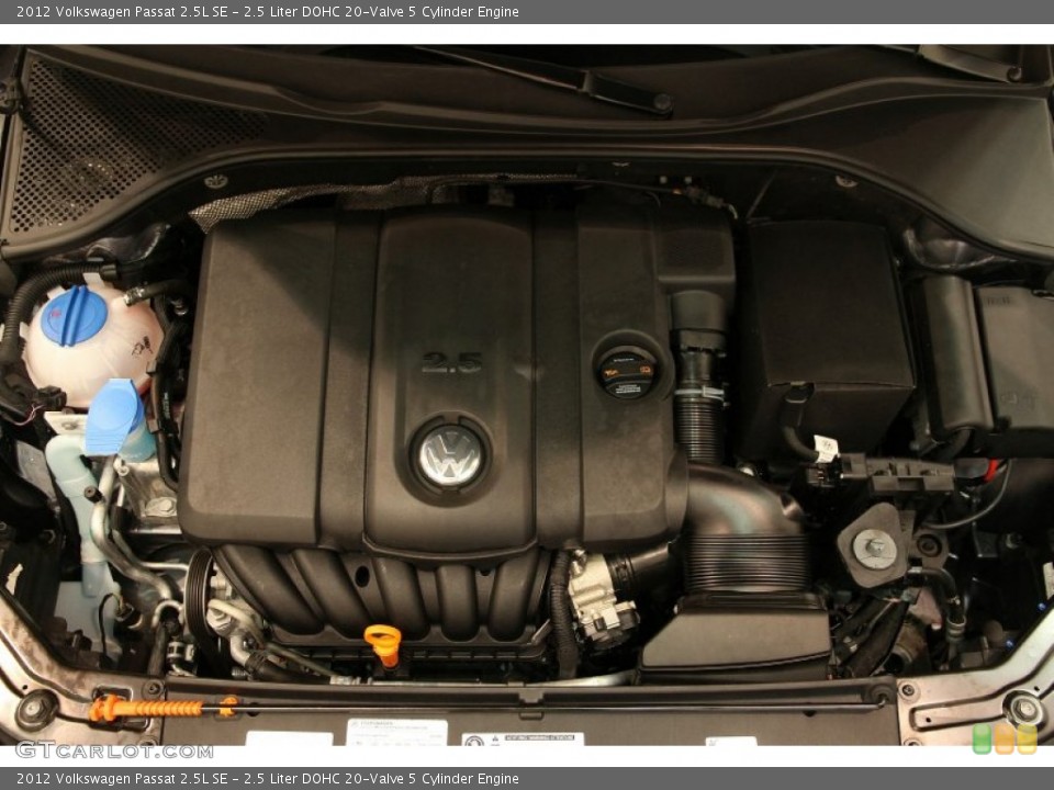 2.5 Liter DOHC 20-Valve 5 Cylinder Engine for the 2012 Volkswagen Passat #95592343