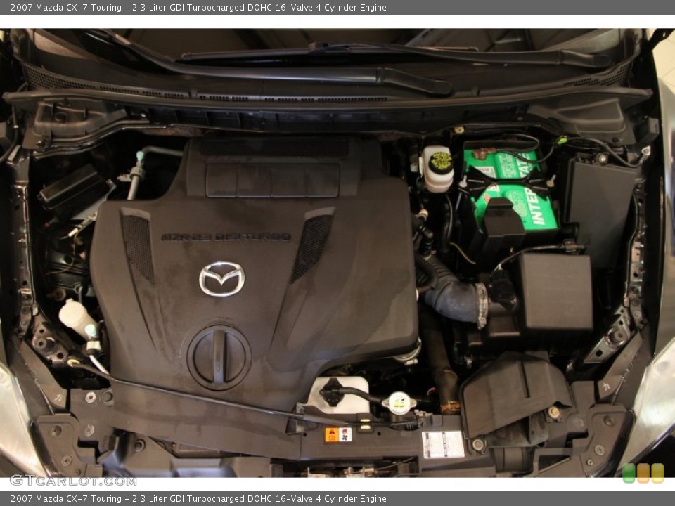 2.3 Liter GDI Turbocharged DOHC 16-Valve 4 Cylinder Engine for the 2007 Mazda CX-7 #95636654