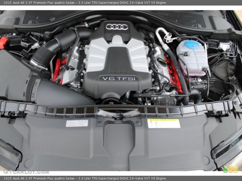 3.0 Liter TFSI Supercharged DOHC 24-Valve VVT V6 Engine for the 2015 Audi A6 #95649599