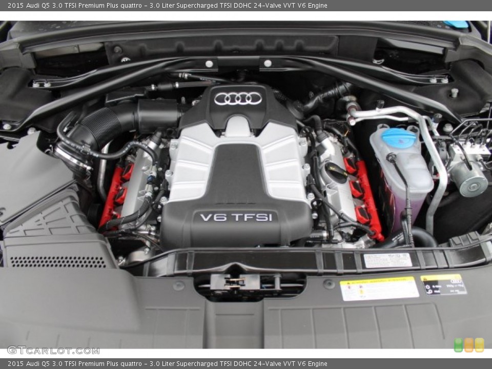3.0 Liter Supercharged TFSI DOHC 24-Valve VVT V6 Engine for the 2015 Audi Q5 #95652324