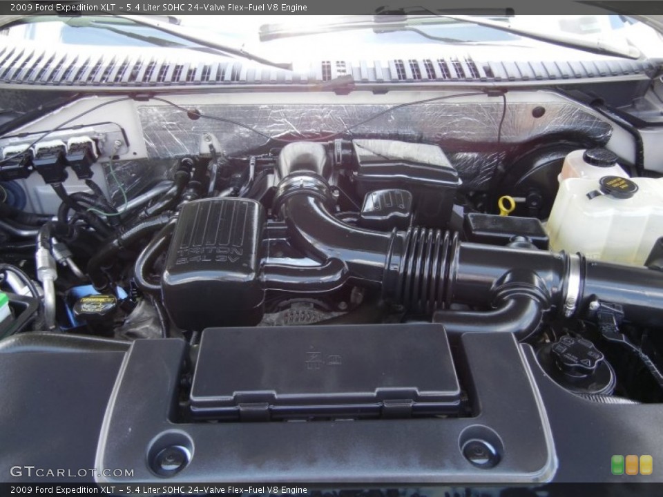 5.4 Liter SOHC 24-Valve Flex-Fuel V8 Engine for the 2009 Ford Expedition #95680791
