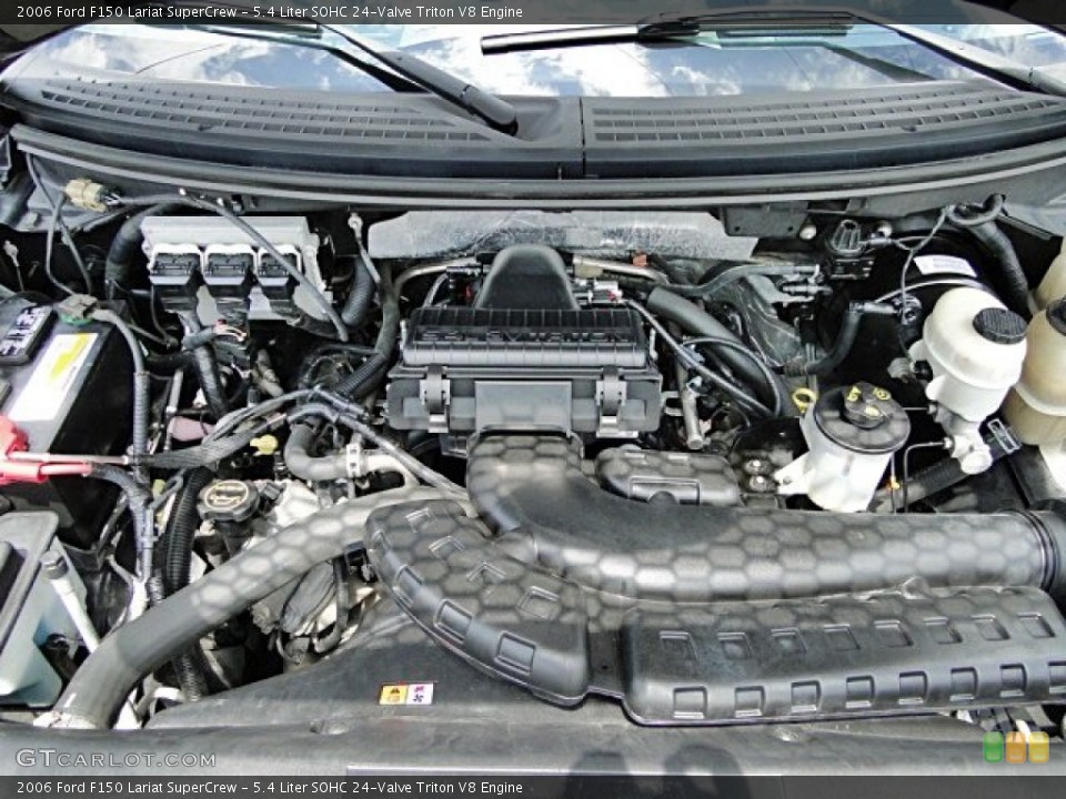 5.4 Liter SOHC 24-Valve Triton V8 Engine for the 2006 Ford F150 #95684625