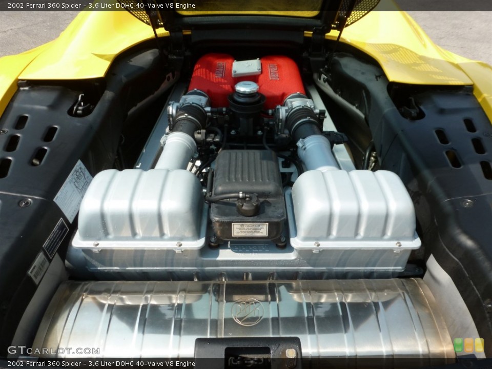 3.6 Liter DOHC 40-Valve V8 Engine for the 2002 Ferrari 360 #95685738