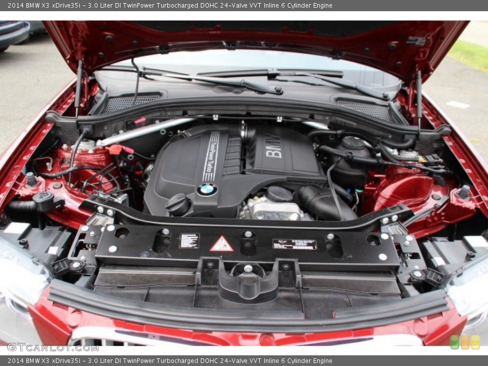 3.0 Liter DI TwinPower Turbocharged DOHC 24-Valve VVT Inline 6 Cylinder Engine for the 2014 BMW X3 #95708351