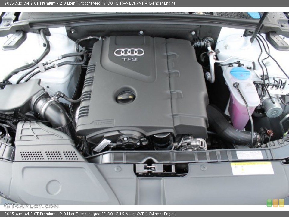 2.0 Liter Turbocharged FSI DOHC 16-Valve VVT 4 Cylinder Engine for the 2015 Audi A4 #95721353