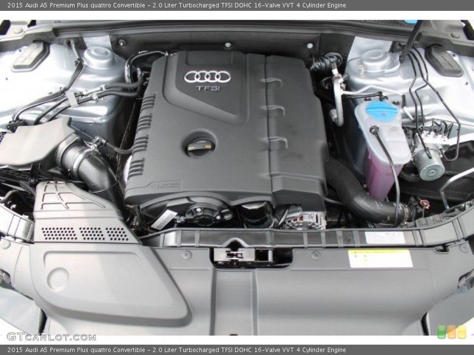 2.0 Liter Turbocharged TFSI DOHC 16-Valve VVT 4 Cylinder Engine for the 2015 Audi A5 #95723693