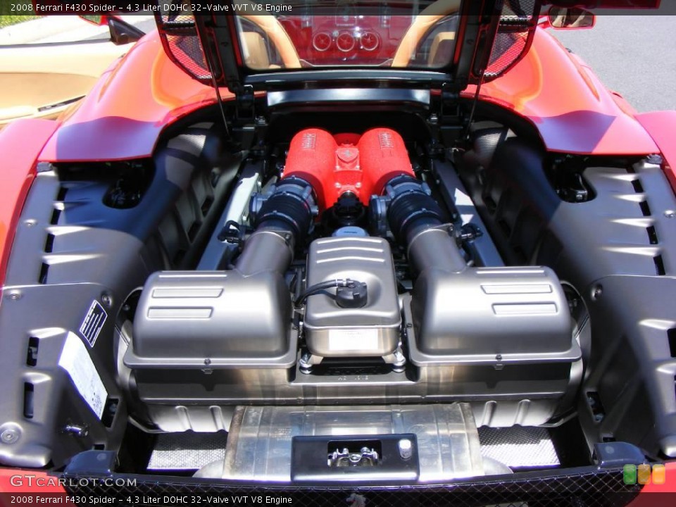 4.3 Liter DOHC 32-Valve VVT V8 Engine for the 2008 Ferrari F430 #9572536