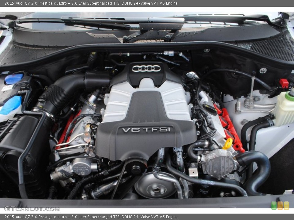 3.0 Liter Supercharged TFSI DOHC 24-Valve VVT V6 Engine for the 2015 Audi Q7 #95726354