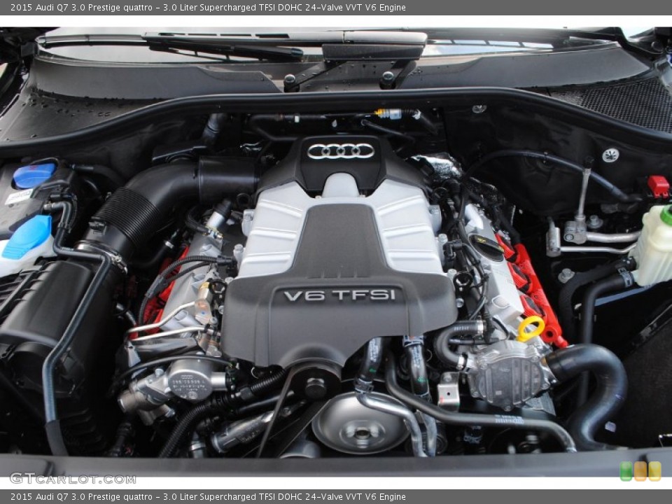 3.0 Liter Supercharged TFSI DOHC 24-Valve VVT V6 Engine for the 2015 Audi Q7 #95727126