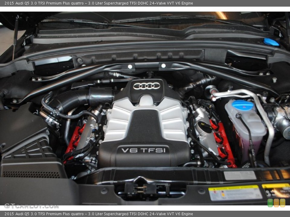 3.0 Liter Supercharged TFSI DOHC 24-Valve VVT V6 Engine for the 2015 Audi Q5 #95727635