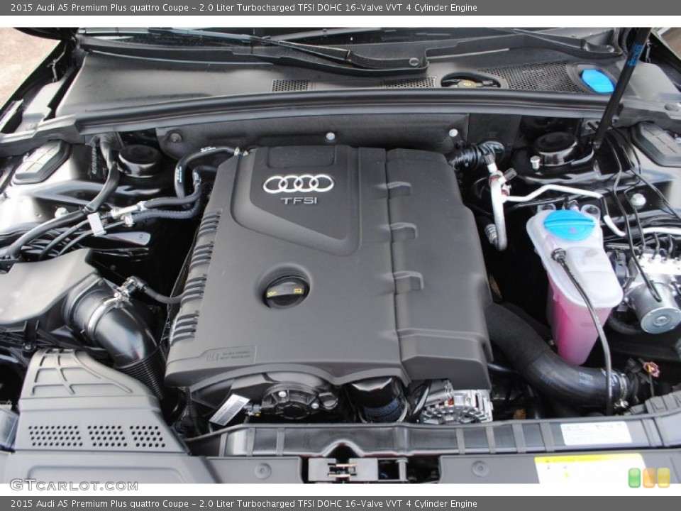 2.0 Liter Turbocharged TFSI DOHC 16-Valve VVT 4 Cylinder Engine for the 2015 Audi A5 #95728997