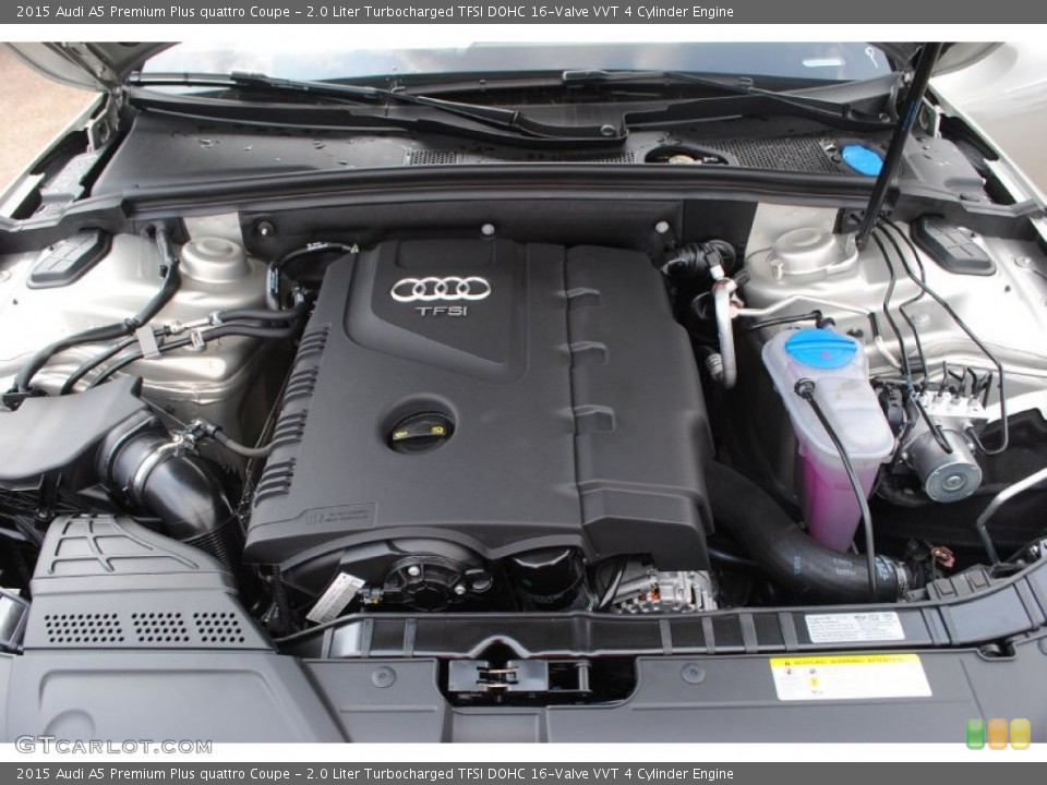 2.0 Liter Turbocharged TFSI DOHC 16-Valve VVT 4 Cylinder Engine for the 2015 Audi A5 #95729438