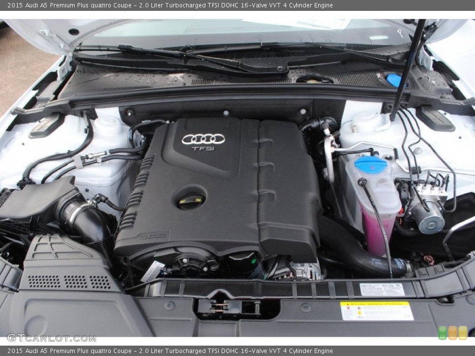 2.0 Liter Turbocharged TFSI DOHC 16-Valve VVT 4 Cylinder Engine for the 2015 Audi A5 #95730419