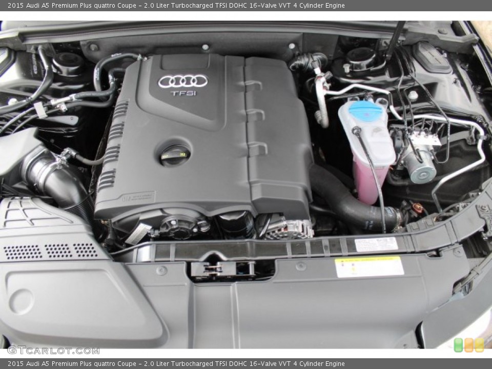 2.0 Liter Turbocharged TFSI DOHC 16-Valve VVT 4 Cylinder Engine for the 2015 Audi A5 #95730701