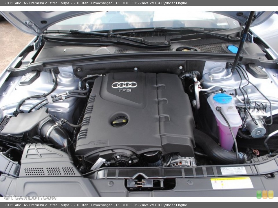 2.0 Liter Turbocharged TFSI DOHC 16-Valve VVT 4 Cylinder Engine for the 2015 Audi A5 #95731088