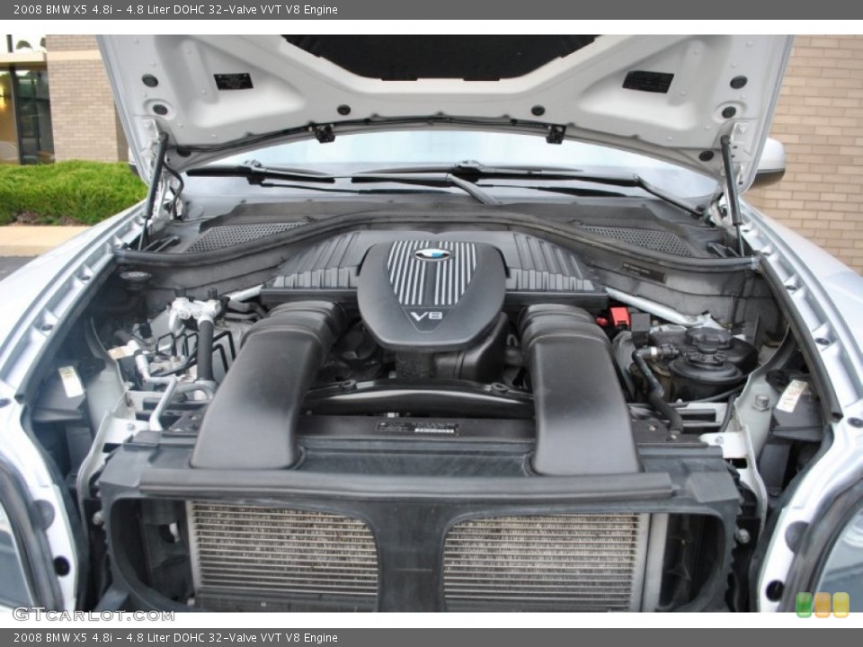 4.8 Liter DOHC 32-Valve VVT V8 Engine for the 2008 BMW X5 #95738235