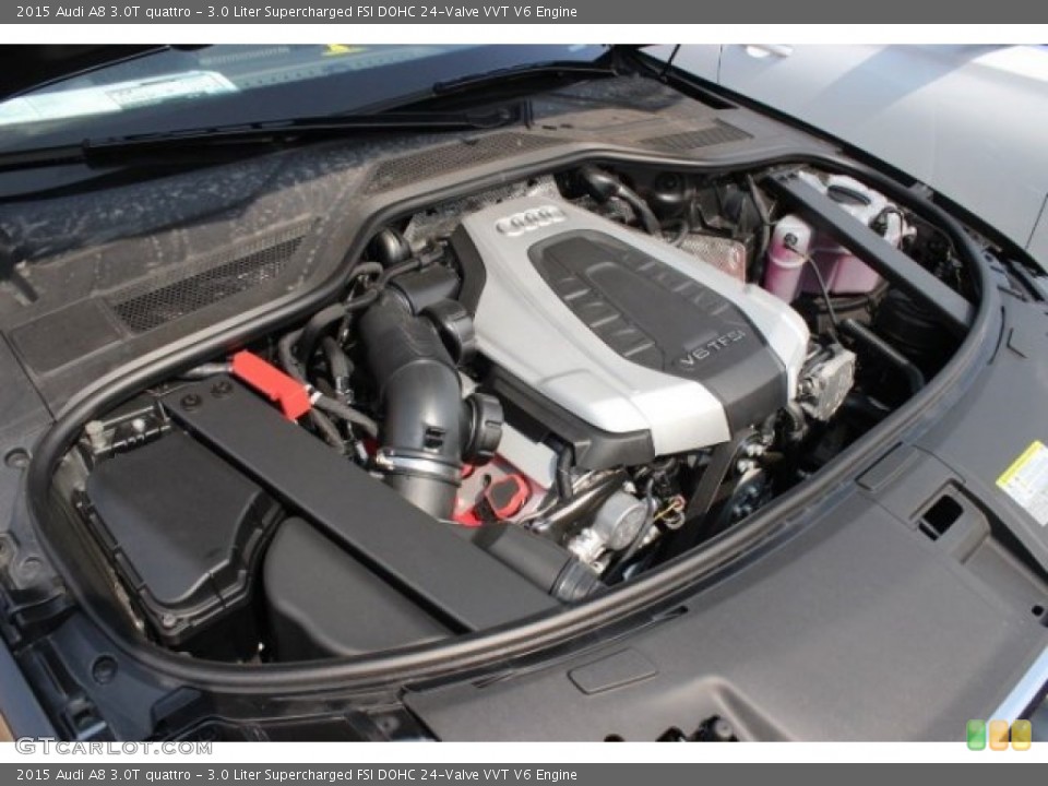 3.0 Liter Supercharged FSI DOHC 24-Valve VVT V6 Engine for the 2015 Audi A8 #95763042
