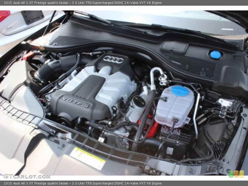 3.0 Liter TFSI Supercharged DOHC 24-Valve VVT V6 Engine for the 2015 Audi A6 #95765535