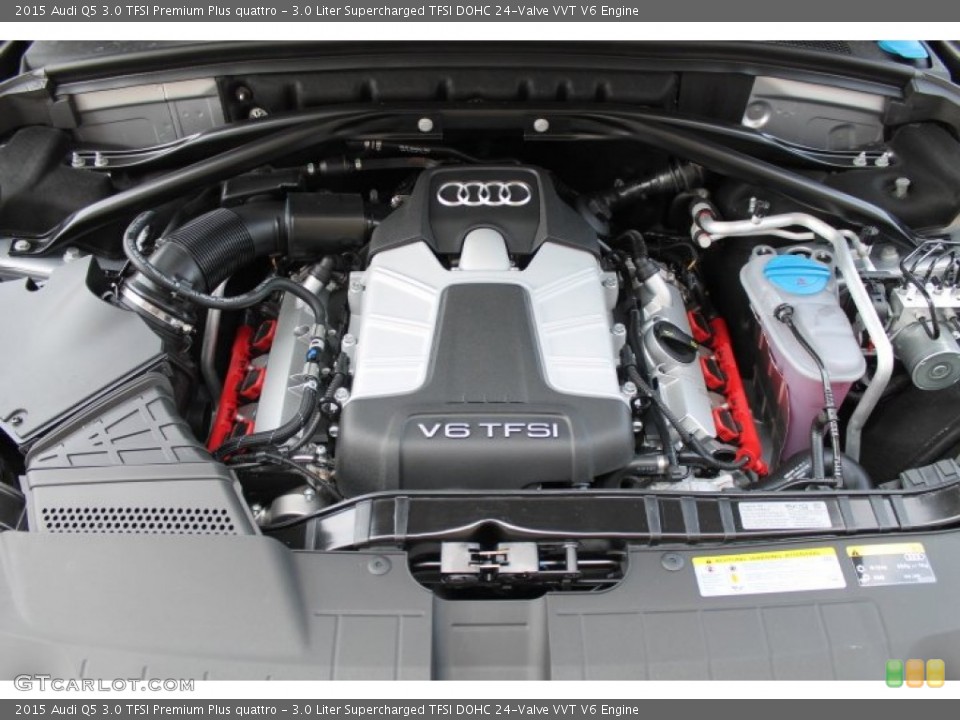 3.0 Liter Supercharged TFSI DOHC 24-Valve VVT V6 Engine for the 2015 Audi Q5 #95766285