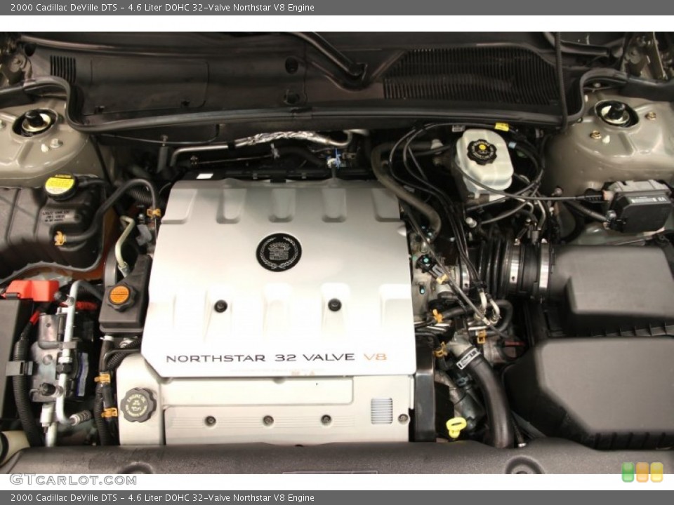 4.6 Liter DOHC 32-Valve Northstar V8 2000 Cadillac DeVille Engine