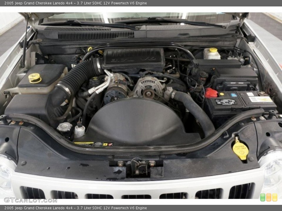 3.7 Liter SOHC 12V Powertech V6 Engine for the 2005 Jeep Grand Cherokee #95789019