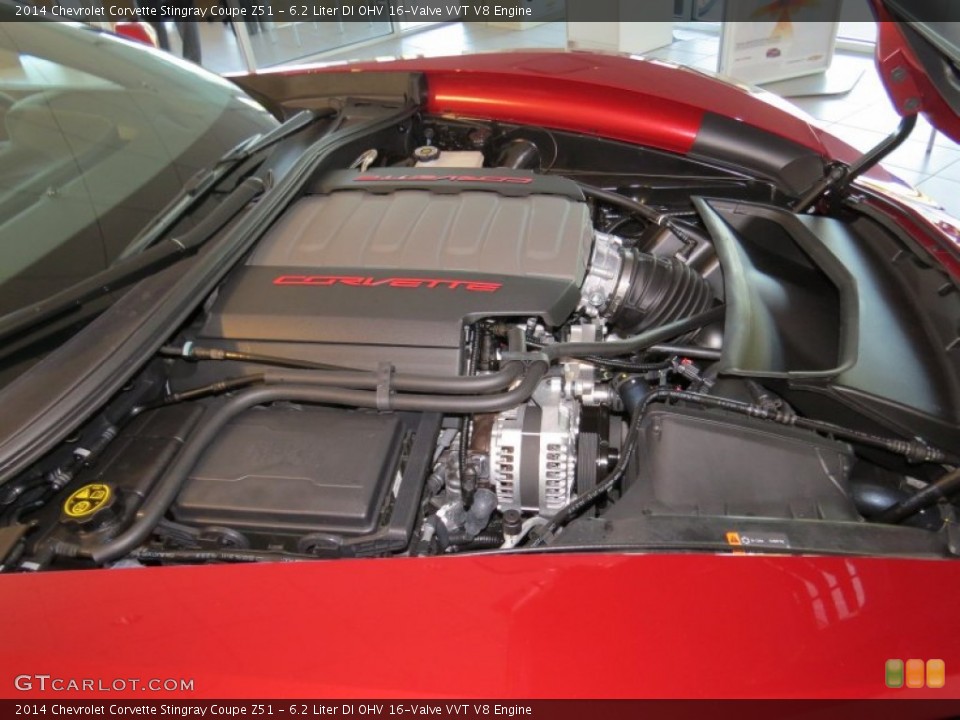 6.2 Liter DI OHV 16-Valve VVT V8 Engine for the 2014 Chevrolet Corvette #95833834