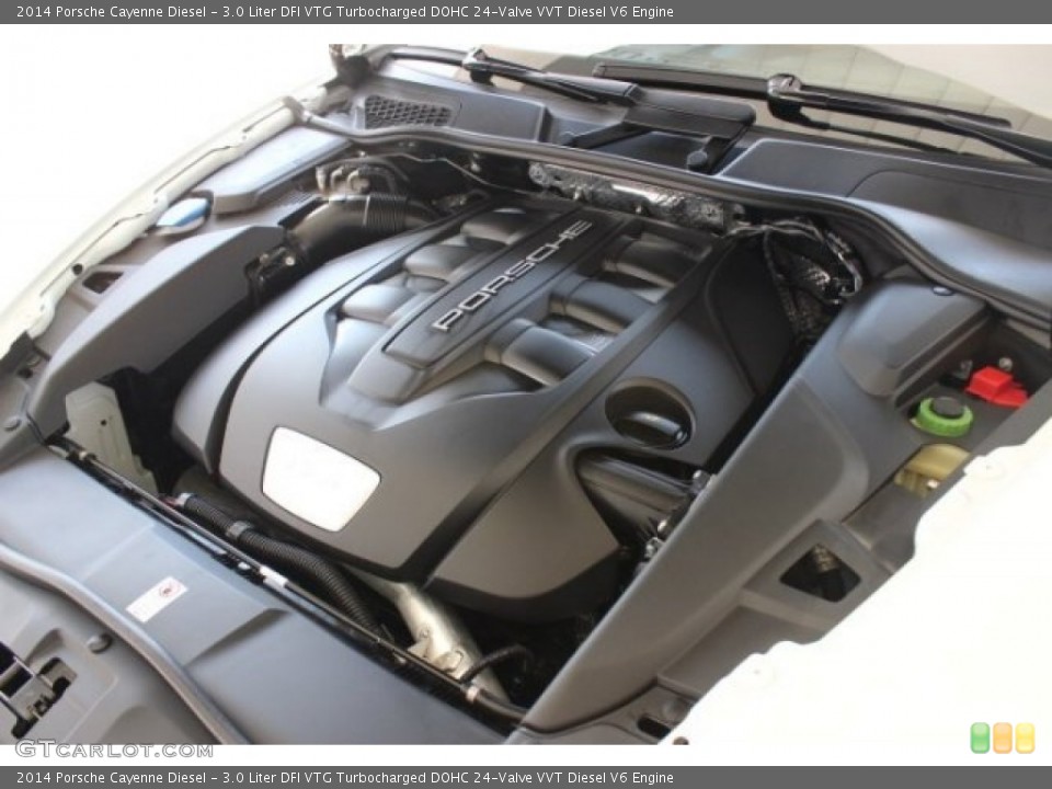 3.0 Liter DFI VTG Turbocharged DOHC 24-Valve VVT Diesel V6 Engine for the 2014 Porsche Cayenne #95836765