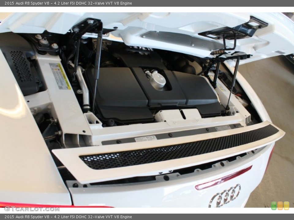 4.2 Liter FSI DOHC 32-Valve VVT V8 Engine for the 2015 Audi R8 #95837944
