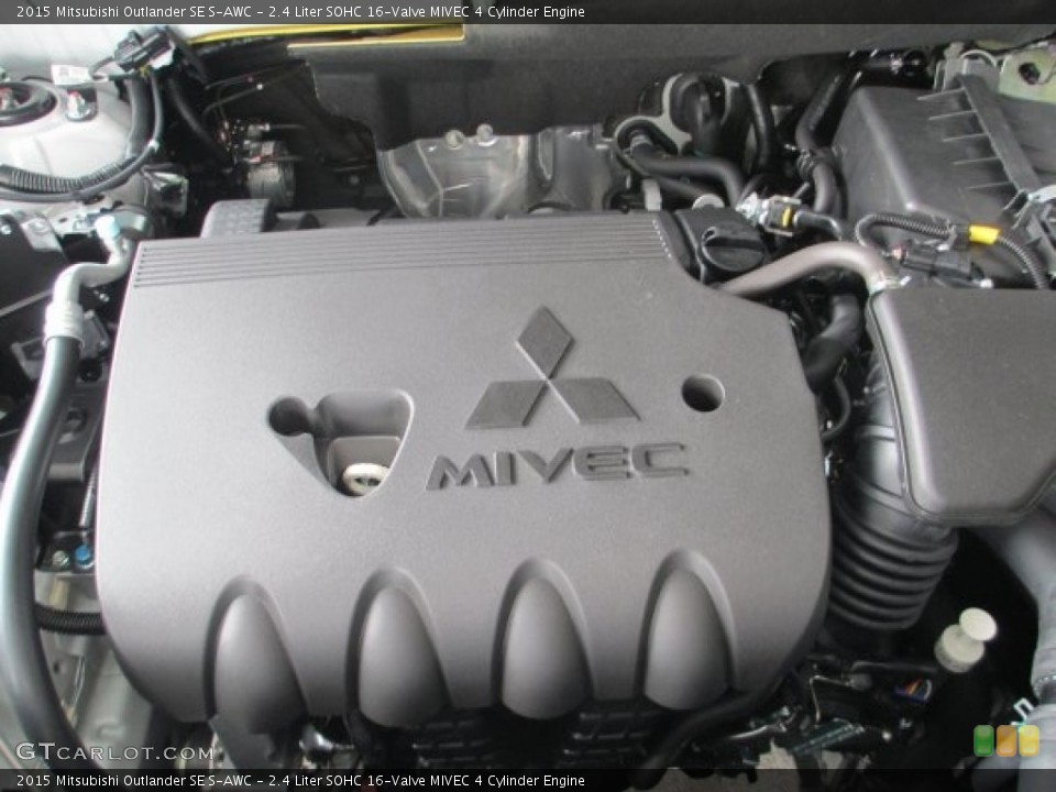 2.4 Liter SOHC 16-Valve MIVEC 4 Cylinder Engine for the 2015 Mitsubishi Outlander #95845654