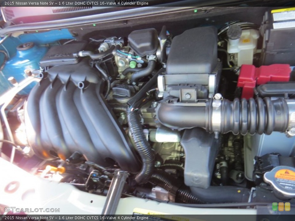 1.6 Liter DOHC CVTCS 16-Valve 4 Cylinder Engine for the 2015 Nissan Versa Note #95862598