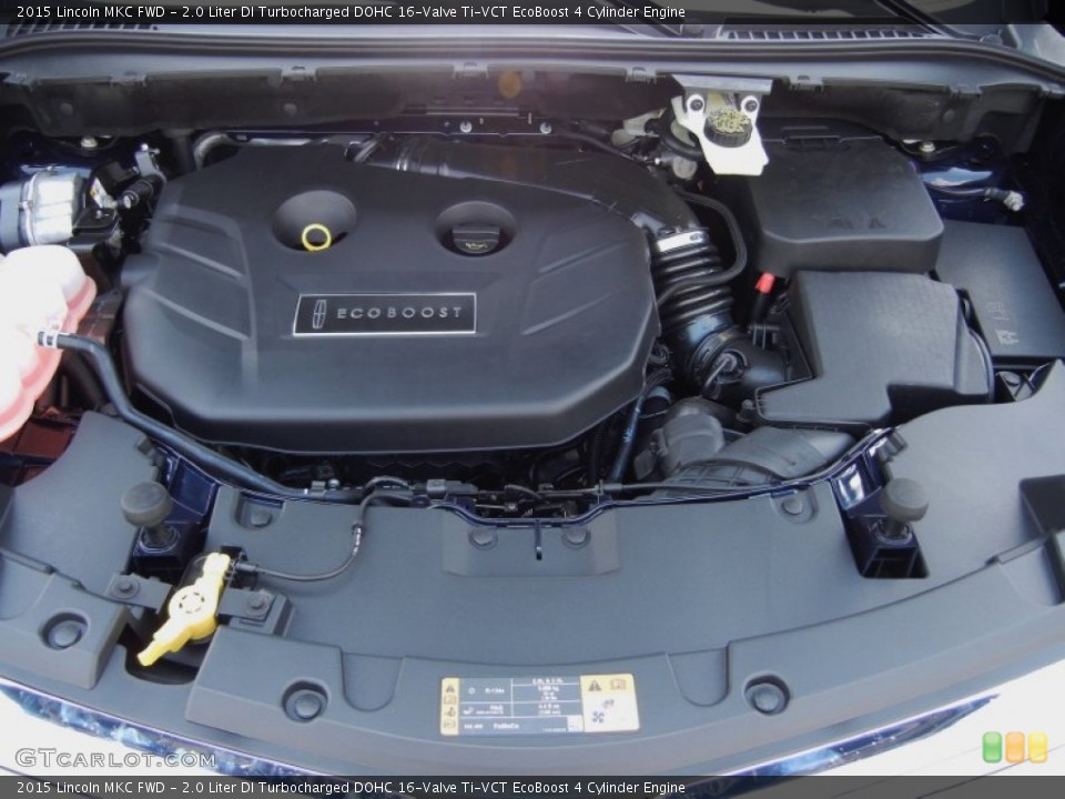 2.0 Liter DI Turbocharged DOHC 16-Valve Ti-VCT EcoBoost 4 Cylinder Engine for the 2015 Lincoln MKC #95878054