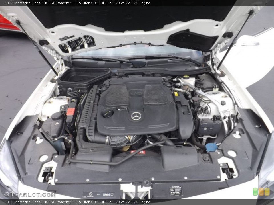 3.5 Liter GDI DOHC 24-Vlave VVT V6 2012 Mercedes-Benz SLK Engine