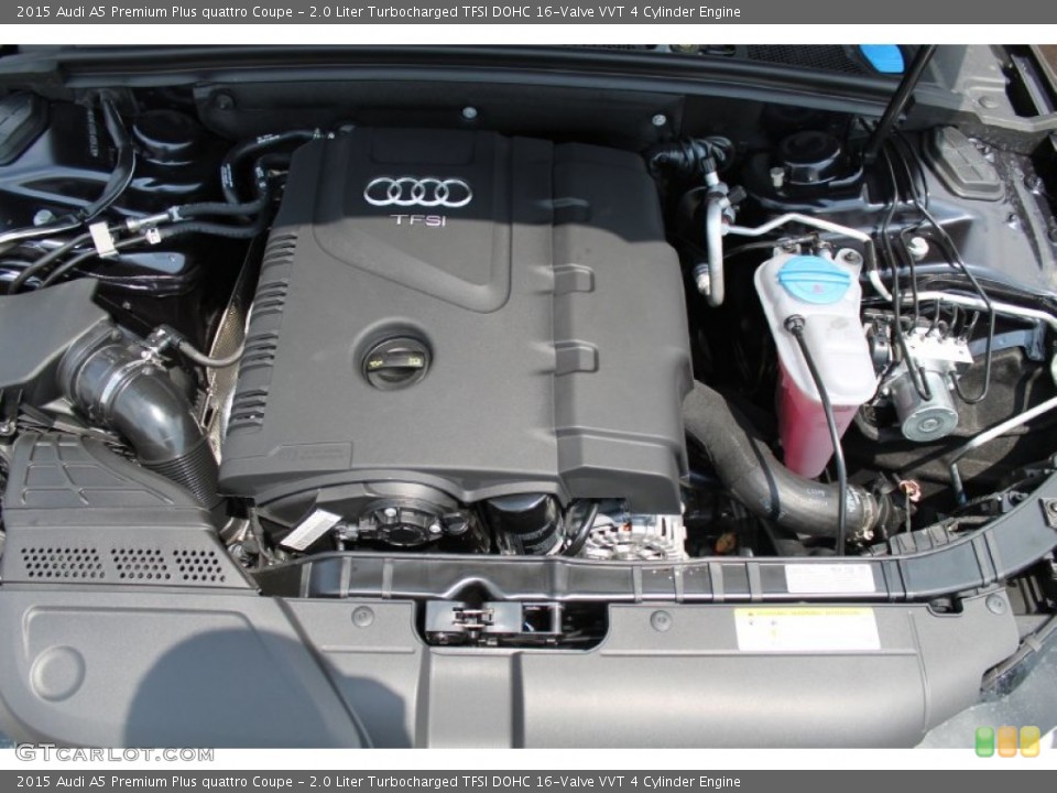 2.0 Liter Turbocharged TFSI DOHC 16-Valve VVT 4 Cylinder Engine for the 2015 Audi A5 #95902465