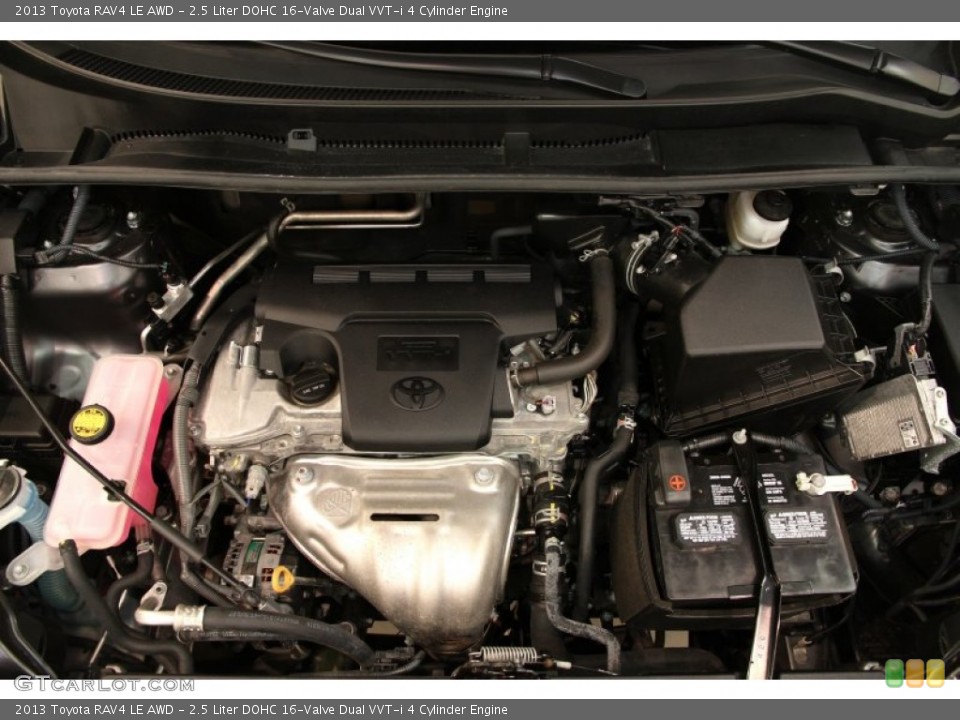 2.5 Liter DOHC 16-Valve Dual VVT-i 4 Cylinder Engine for the 2013 Toyota RAV4 #95913346