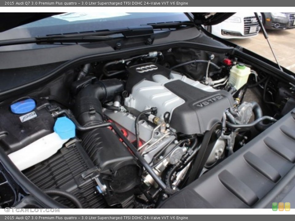 3.0 Liter Supercharged TFSI DOHC 24-Valve VVT V6 Engine for the 2015 Audi Q7 #95926390