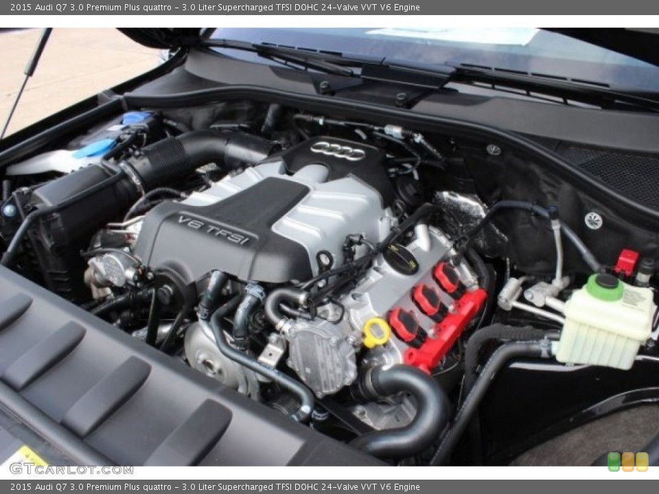 3.0 Liter Supercharged TFSI DOHC 24-Valve VVT V6 Engine for the 2015 Audi Q7 #95926408