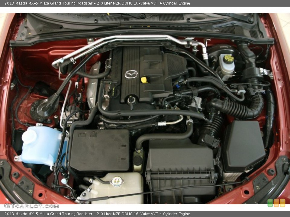 2.0 Liter MZR DOHC 16-Valve VVT 4 Cylinder Engine for the 2013 Mazda MX-5 Miata #95933338