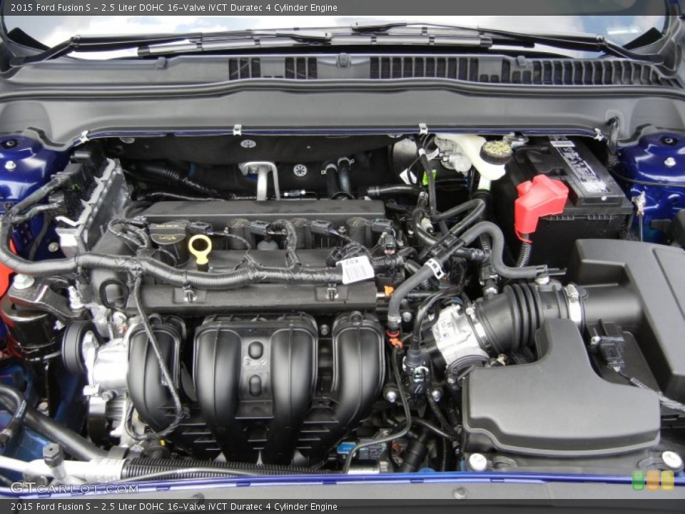 2.5 Liter DOHC 16-Valve iVCT Duratec 4 Cylinder Engine for the 2015 Ford Fusion #95946880