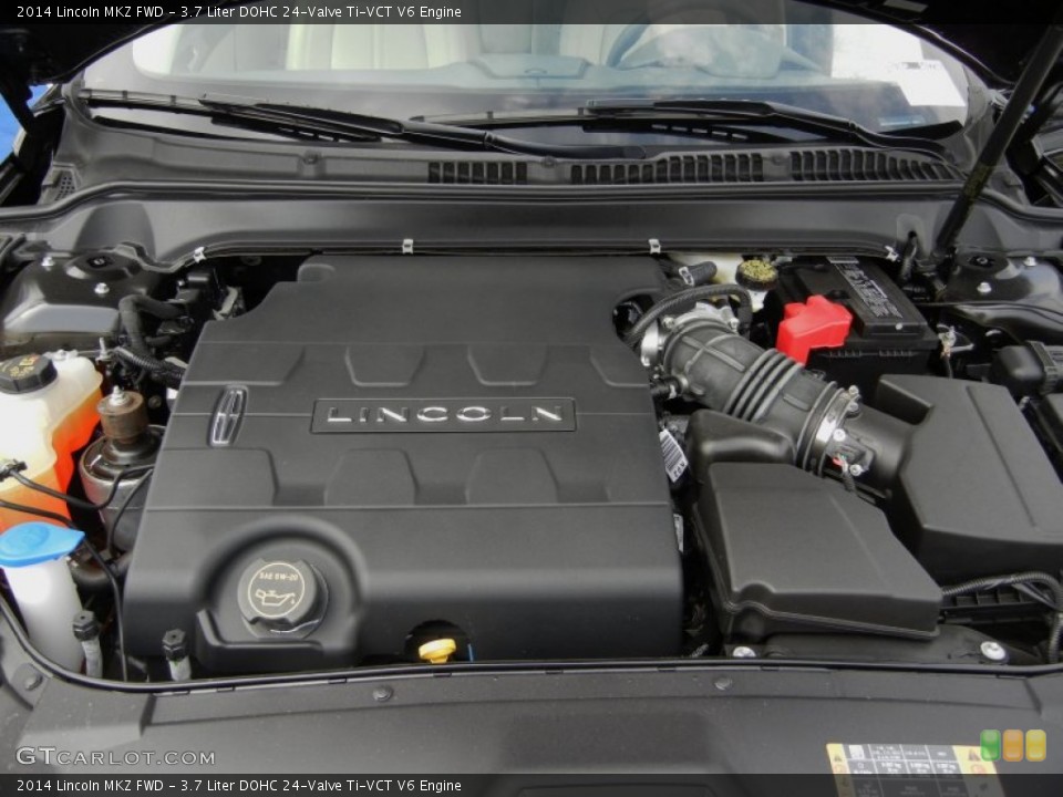 3.7 Liter DOHC 24-Valve Ti-VCT V6 Engine for the 2014 Lincoln MKZ #95948111